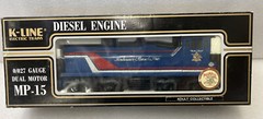 K-Line, #K2298-0001 Anheuser Busch MP-15 Diesel Engine O Gauge NOS see ad. (F17)