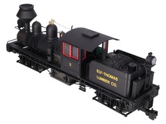 Bachmann 81198 G Gauge Ely Thomas 36-Ton Two-Truck Shay Steam Loco #5 w Sound EX