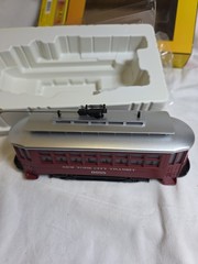 MTH 30-2596 Main Street Bump-n-Go Trolley NIB Red