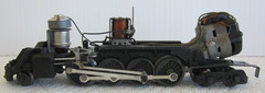 LIONEL POST WAR “O” 736 BERKSHIRE RUNNING CHASSIS, 1957 ORIGINAL-RUNS-GORGEOUS!