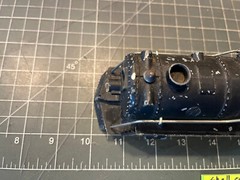 Marx O Train Diecast Metal 999 Locomotive Engine SHELL ONLY PART LOT G