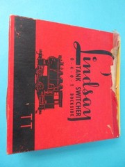 LINDSAY TANK SWITCHER 0-4-0-T DOCKSIDE TINY TIM TT WITH BOX & L-500 INSTRUCTIONS