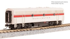 Broadway 9246 EMD F7 AB, CBQ 169A/169B, A-unit Paragon4 Sound/DC/DCC, Unpowered