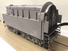 KM1 Gauge 1 Steam Franco Crosti Br 50 4011 DB Photo Paint Special Series Limited