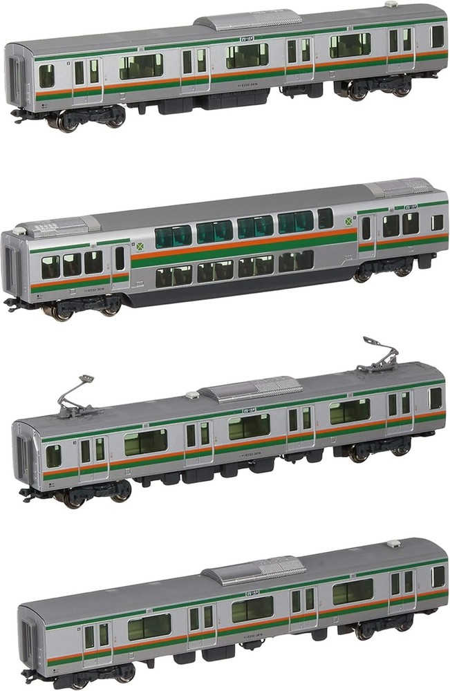 KATO N Gauge E233 Series 3000 Tokaido Line/Ueno-Tokyo Line Add-on A 4-Car S