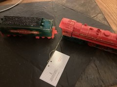 Franklin Mint North Pole Limited 4-6-4 Hudson Locomotive and Tender HO Scale