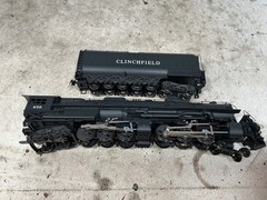 Rivarossi H0 1597 Steam Engine Clinchfield in Original Box