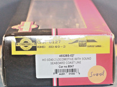 HO Intermountain 49328S EMD SD40-2 CLINCHFIELD CRR #8127 DCC Sound Custom Number