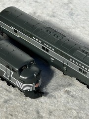 Vintage Life Like New York Central RR Lightning Scheme E-7 Loco Set A/B N Gauge