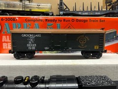 Lionel Area 51 Alien Spaceship Recovery 0-8-0 Steam Ready To Run Set 6-30087