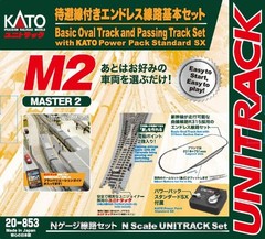 KATO N Gauge M2 Endless Line Master 2 with Stand 20-853 Model Train Rail Set