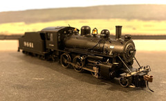 Bachmann HO Alco 2-6-0 Mogul A.T. & S.F. Steam Locomotive w/Sound & DCC #9441