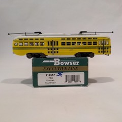 Bowser HO Scale Cincinnati Electric PCC Trolley #1057 Item 12557