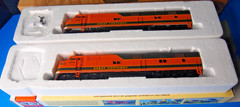 Con Cor Ho EMD E 7A Great Northern Cab 505 & 508 With 7 Matching Passanger cars