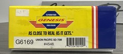 Athearn Genesis HO #G6169 Union Pacific SD70M Diesel Locomotive #4546 – NIB!