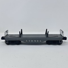 Vintage Lionel Metal Flat Bed Car 6111 or 6112 Freight Car Train Grey