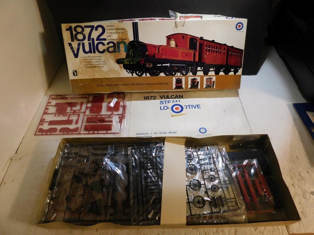 Entex 1:45 #8220 1872 Vulcan Limited Centennial Edition OBN