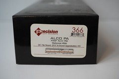 HO PSC 366 Alco PB2 59A with LokSound DCC Sound Decoder Plated Stand Alone unit
