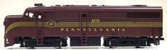 MODEL POWER, CAT #822, ALCO FA2 DIESEL, PENNSYLVANIA RR #5772, LIGHTED, POWERED