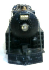 VINTAGE MARX #999 BOILER SHELL WITH DRAWBAR, RAILS & NUMBER BOARDS LOT F