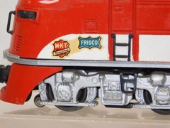 1954 Lionel 2245 Texas Special F3 AB diesel runs horn works MKT Katy Postwar F-3