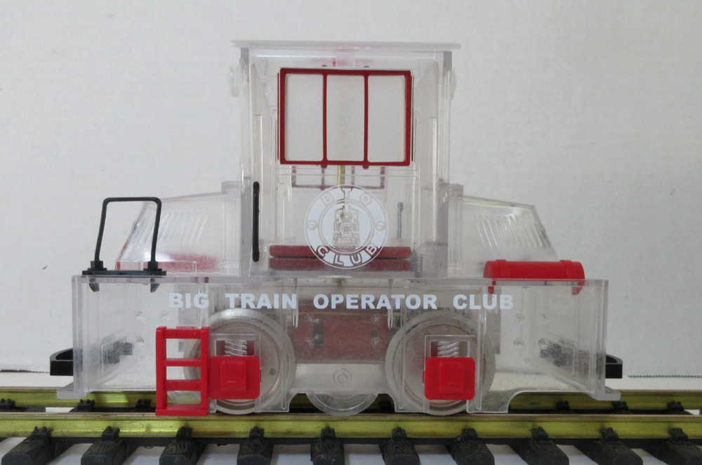 G SCALE HLW BTO 2010 CLEAR RED TRIM SWITCHER