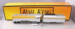 MTH 30-1412-1 Chesapeake and Ohio 4-6-4 Streamlined Hudson Steam #490 w/ PS2 LN