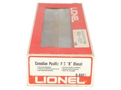Lionel 6-8365 O Canadian Pacific F3 A Powered Diesel Locomotive/Box