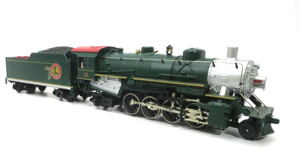 LIONEL- 38626 HOLIDAY MIKADO JR LOCO & TENDER GREEN