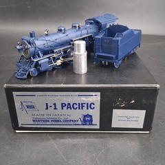Westside Model Company HO Gauge J-1 Pacific 4-6-2 Locomotive Custom Painted Blue