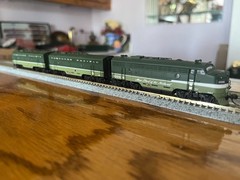 N Scale Broadway Limited Northern Pacific NP F7A/B/B Paragon 4 DCC Sound