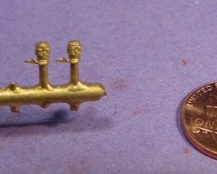 HO/HOn3 LOCOMOTIVE RADIUS STYLE MARKER LAMPS WMS BACK SHOP BRASS PARTS HBS061