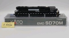 KATO N Scale EMD SD70M Flat Radiator Norfolk Southern #2583 DC 176-7605