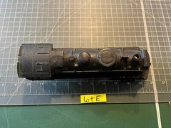 Marx O Train NICE 666 DIECAST METAL Locomotive Engine SHELL ONLY PART LOT E