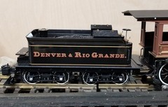 DENVER AND RIO GRANDE WESTERN 2-6-0. Spectrum 81498. Brass drive gear installed.