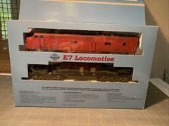 Proto 2000 HO E7 Locomotive GM&O A Unit, 101 Custom Painted And Weathered