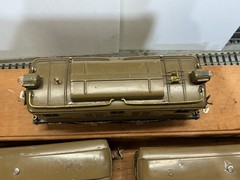 LIONEL Prewar Standard Gauge #8 TAN Locomotive with #337 & #338 Passenger Runs