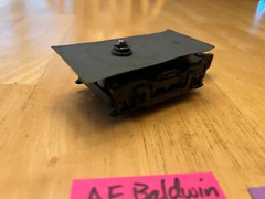 American Flyer Train 355 CNW Diesel Locomotive FRONT TRUCK ASSEMBLY PART LOT E