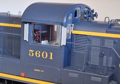 Bowser Executive Line #25196 HO Alco RS-3 ph 3 Chesapeake &Ohio #5601 w/LokSound