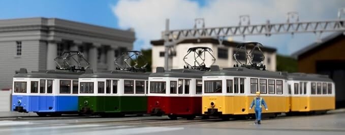 N Kato 14-806-1, 14-806-2, 14-806-3, 14-806-4, Classic MyTram Units