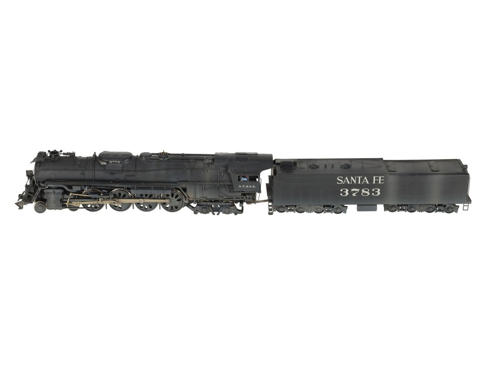 United Scale Models HO Brass Santa Fe 4-8-4 Steam Locomotive – painted EX