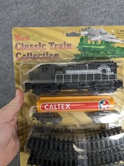 HO Scale Classic Train Collection Wow Toys Steam Engine Caltex Tanker