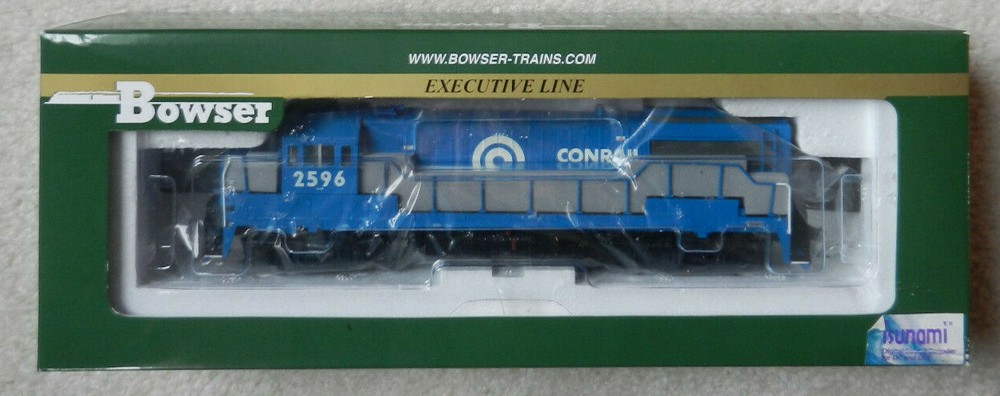 Bowser Executive Line 23390 GE U25B Conrail #2596 DCC/Sound MIB HO Scale
