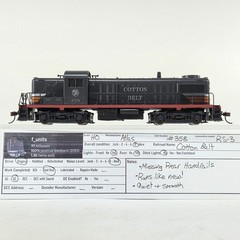 Atlas / Kato Drive HO Scale Cotton Belt ALCo RS-3 #358 Road Switcher Locomotive