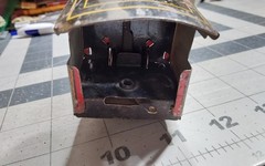 Modelcraft Tin Plate Keywind Tin Wind Up 0-4-0 O Gauge Locomotive AS IS