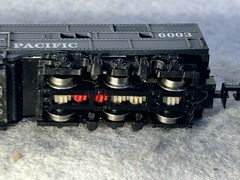 Nice ATLAS Southern Pacific Bloody Nose E-7 Diesel Locomotive N GAUGE