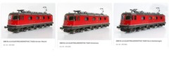Kiss SBB Re 6/6 Spur 0 Electric Locomotive Digital ESU for Lenz (Various)