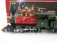 Vintage Lehmann LGB G Scale DSP & PRR 2-6-0 Mogul Steam Locomotive #2018D EX