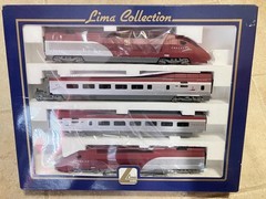 LIMA coffret 4 éléments TGV THALYS PBKA SNCF L149874 NEUF et ( Read )