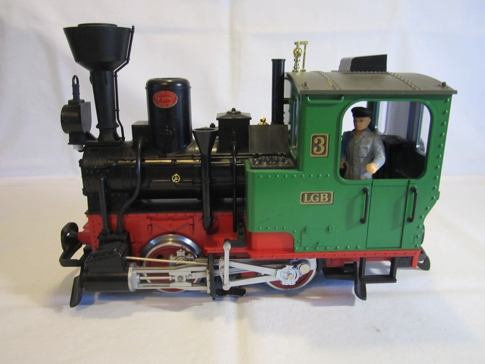 G Scale LGB Trains GARDEN TRAIN 0-4-0 Steam Locomotive #3 Made In Germany
